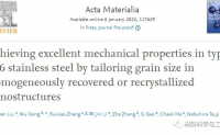 北航《Acta Materialia》：优异的强塑匹配！纳米结构奥氏体不锈钢
